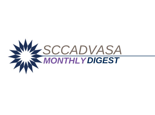 Monthly Digest Purple Blog